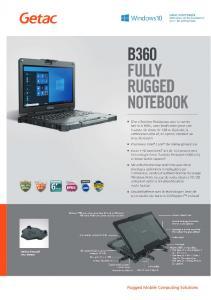 Notebook Ultra Durci RNB-B360 - Beltronic PC
