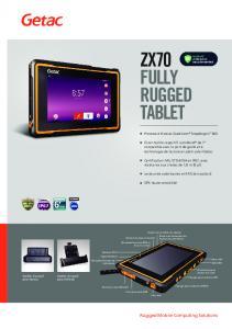 Tablette Durcie Android RTC-ZX70G2 - Beltronic PC