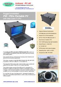 Brochure Portable PXI-PXIe