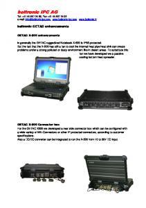 Notebook GETAC personnalisable